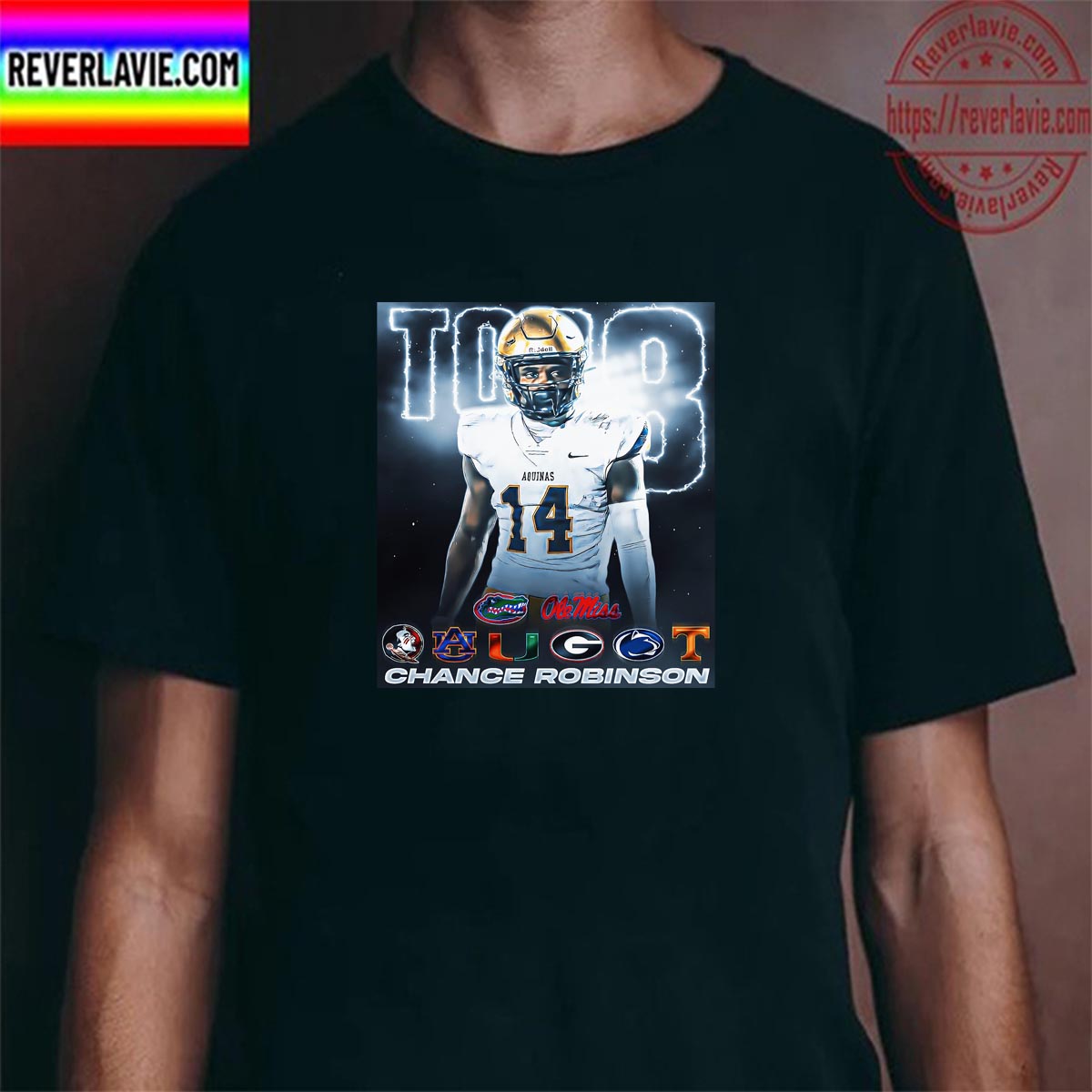 Four Star WR Chance Robinson Is Down To 8 Schools Unisex T-Shirt Four Star WR Chance Robinson Is Down To 8 Schools Unisex T-Shirt