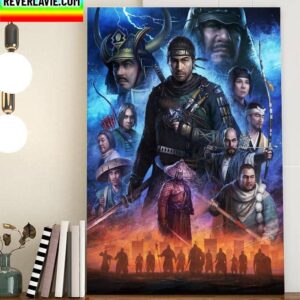 Ghost Of Tsushima Fan Art Poster Home Decor Poster Canvas