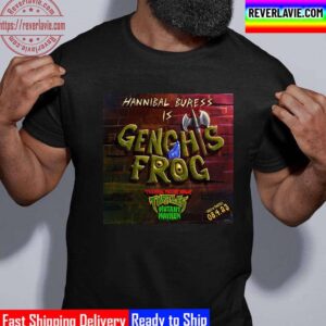 Hannibal Buress Is Genghis Frog In Teenage Mutant Ninja Turtles Mutant Mayhem Unisex T-Shirt