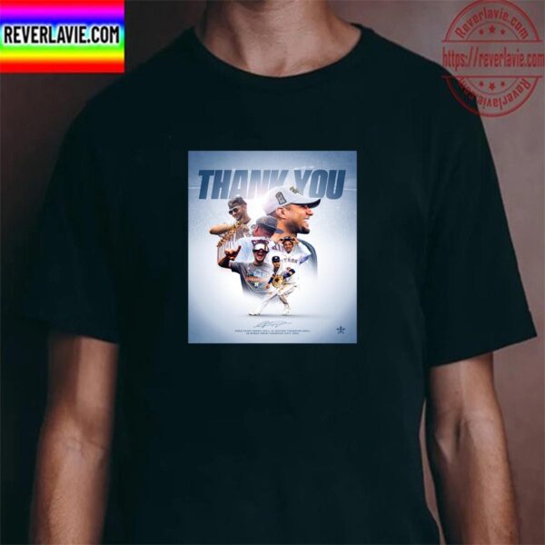 Houston Astros MLB Team Thank You Yuli Gurriel Unisex T-Shirt