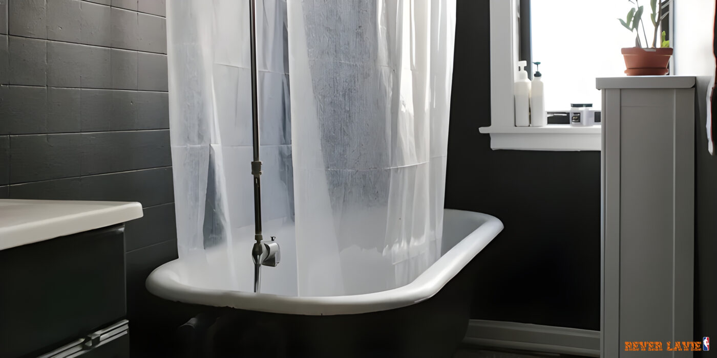How to clean plastic shower curtain