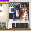 Howard Bison Mens Basketball Are 2023 MEAC Champions Home Decor Poster Canvas
