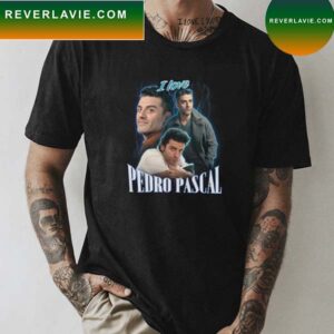 I Love Pedro Pascal Oscar Isaac Cursed Fan Collage Classic T-Shirt
