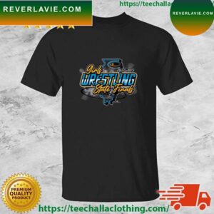 Illinois High School Association 2022-2023 IHSA Girls Wrestling State Finals T-Shirt