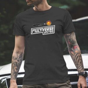Impact Wrestling x NJPW Strong Multiverse United Logo 2023 Classic T-shirt