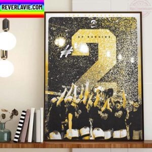 Iowa Hawkeyes Womens Basketball 2 AP Ranking Home Decor Poster Canvas