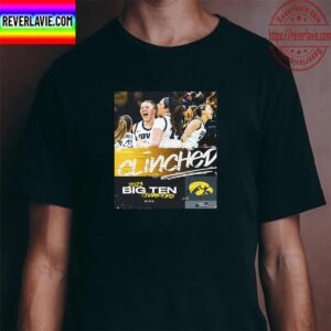 Iowa Womens Basketball Are 2023 Big Ten Champions Unisex T-Shirt