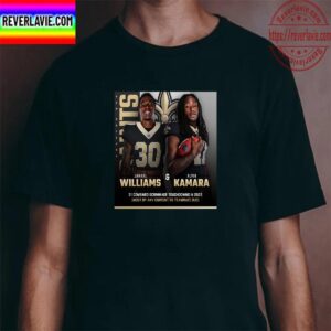 Jamaal Williams And Alvin Kamara RB Teammate Dou New Orleans Saints NFL Classic T-Shirt