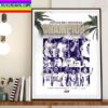 James Madison Dukes Womens Basketball Are 2023 Sun Belt Conference Champions Home Decor Poster Canvas