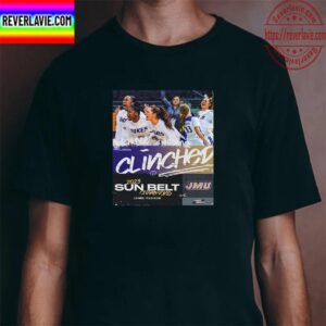 James Madison Womens Basketball Are 2023 Sun Belt Champions Unisex T-Shirt