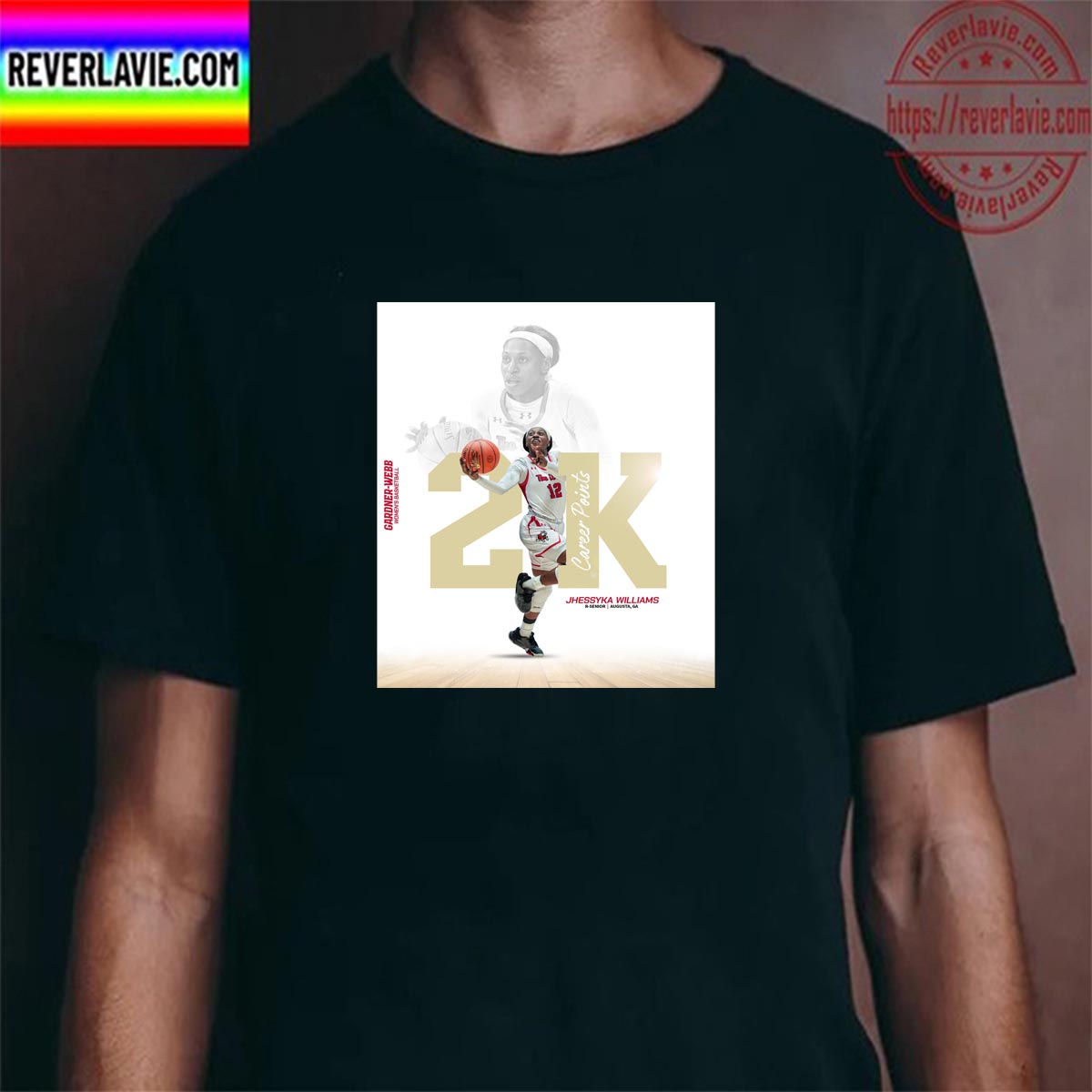 Jhessyka Williams 2K Career Point Club With Gardner Webb Runnin Bulldogs Womens Basketball Unisex T-Shirt Jhessyka Williams 2K Career Point Club With Gardner Webb Runnin Bulldogs Womens Basketball Unisex T-Shirt