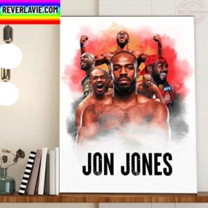 Jon Jones Is Back At UFC 285 Home Decor Poster Canvas