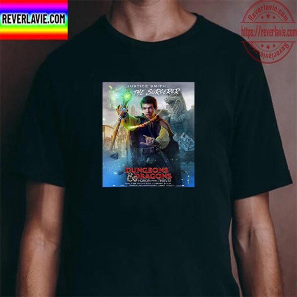 Justice Smith Is The Sorcerer In Dungeons And Dragons Honor Among Thieves Unisex T-Shirt