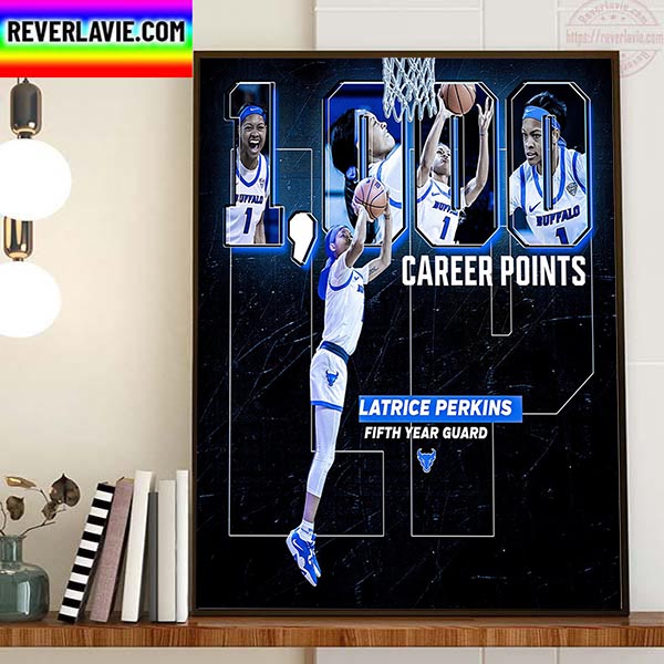Latrice Perkins 1000th Career Point Home Decor Poster Canvas Latrice Perkins 1000th Career Point Home Decor Poster Canvas