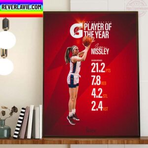 Logan Nissley The Gatorade North Dakota Girls Basketball Player Of The Year Home Decor Poster Canvas