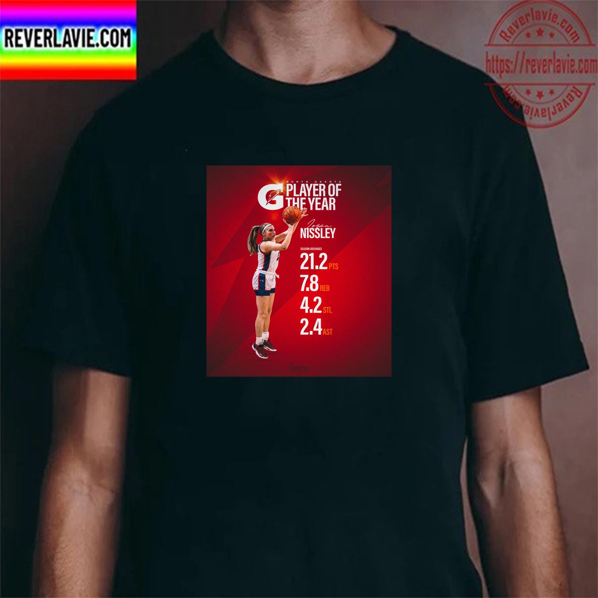 Logan Nissley The Gatorade North Dakota Girls Basketball Player Of The Year Unisex T-Shirt Logan Nissley The Gatorade North Dakota Girls Basketball Player Of The Year Unisex T-Shirt