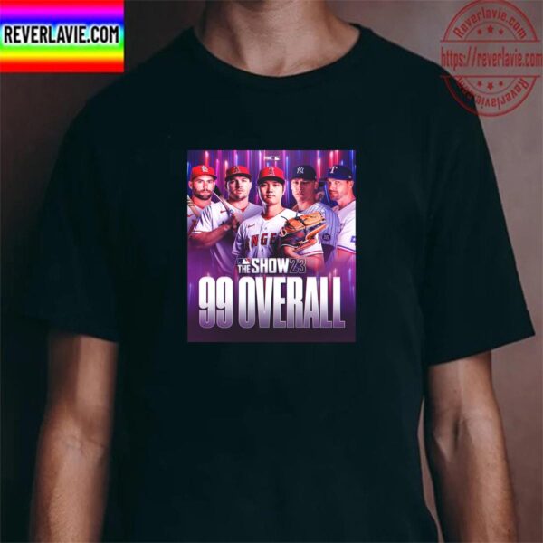 MLB The Show 23 Players To Get A 99 Overall Rating Unisex T-Shirt