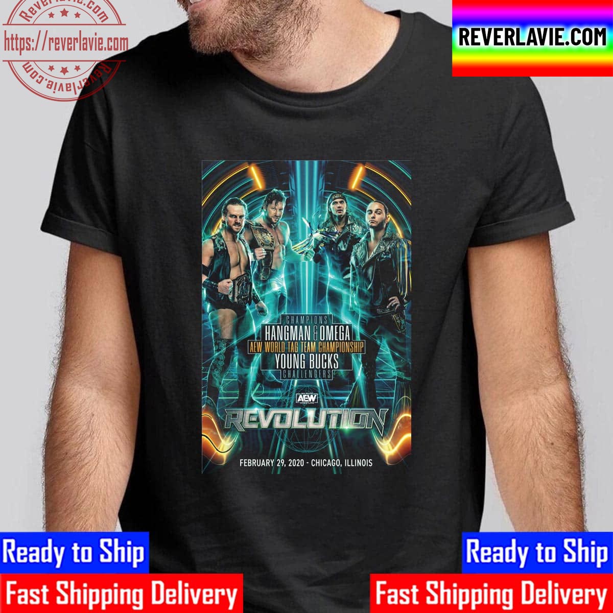 Matchup Monday Hangman Adam Page And Kenny Omega Vs The Young Bucks Revolution 2020 Unisex T-Shirt Matchup Monday Hangman Adam Page And Kenny Omega Vs The Young Bucks Revolution 2020 Unisex T-Shirt