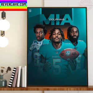 Miami Dolphins Secondary Is Looking Scary Home Decor Poster Canvas