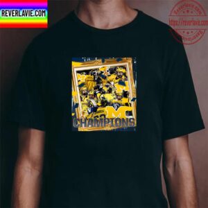 Michigan Hockey Are Big Ten Hockey Tournament Champions Unisex T-Shirt
