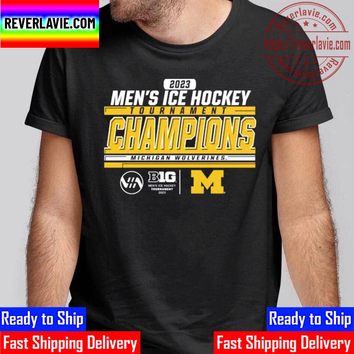 Michigan Wolverines Are Winners 2023 Big Ten Mens Ice Hockey Conference Tournament Champions Unisex T-Shirt Michigan Wolverines Are Winners 2023 Big Ten Mens Ice Hockey Conference Tournament Champions Unisex T-Shirt
