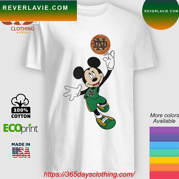 Mickey Notre Dame Fighting Irish Basketball NCAA March Madness 2023 T-Shirt Mickey Notre Dame Fighting Irish Basketball NCAA March Madness 2023 T-Shirt