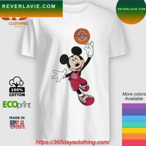 Mickey Ohio State Buckeyes Basketball NCAA March Madness 2023 T-Shirt