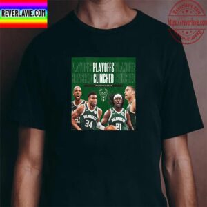 Milwaukee Bucks Playoffs Clinched 2023 NBA Playoffs Classic T-Shirt