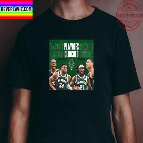 Milwaukee Bucks Playoffs Clinched 2023 NBA Playoffs Classic T-Shirt