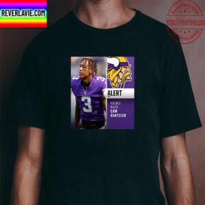 Minnesota Vikings Waive CB Cam Dantzler Unisex T-Shirt