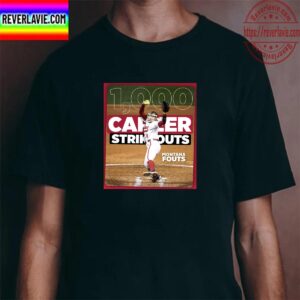Montana Fouts 1K Career Strikeouts With Alabama Softball Classic T-Shirt