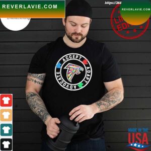NFL atlanta falcons accept adapt advocate autism T-shirt