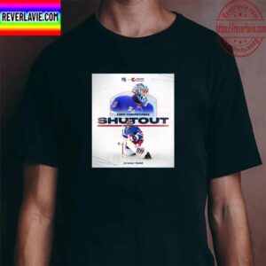 NHL New York Rangers Zero Compromise Shutout Jaroslav Halak Unisex T-Shirt