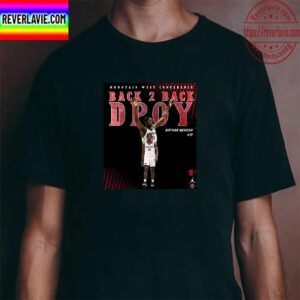 Nathan Mensah Mountain West Conference Back To Back Defensive Player Of The Year Unisex T-Shirt