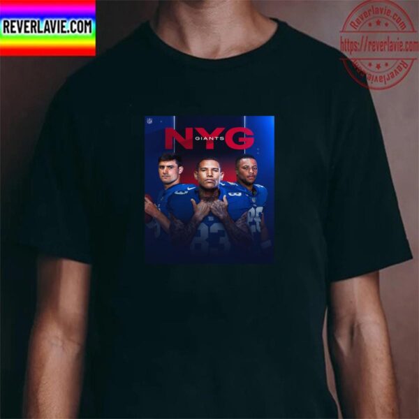 New York Giants Offseason For Big Blue In NFL Classic T-Shirt