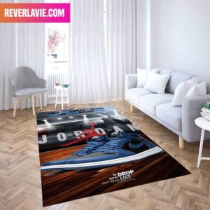 Nike Air Jordan 1 Retro High OG Dark Marina Blue Home Decor Sneaker Rug