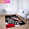 Nike Dunk Low NBA 75th Anniversary Chicago Bulls Sneaker Rug Home Decor
