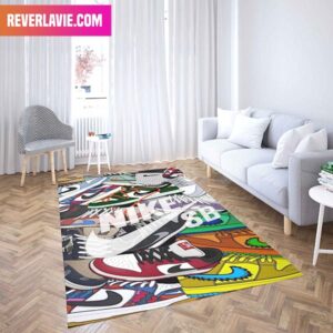 Nike SB Dunk Low Collections 2023 Sneaker Rug Home Decor