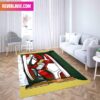 Squidward Tentacles x Dior x Converse x Air Jordan 1 Sneaker Rug Home Decor