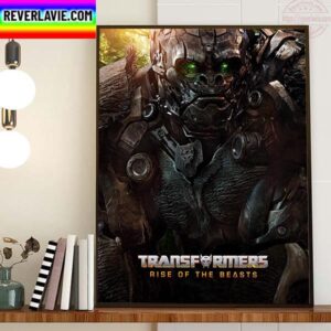 Optimus Primal In Transformers Rise Of The Beasts Home Decor Poster Canvas