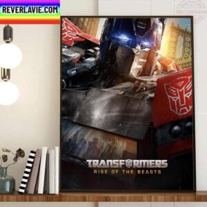 Optimus Prime In Transformers Rise Of The Beasts First Poster Movie Home Decor Poster Canvas