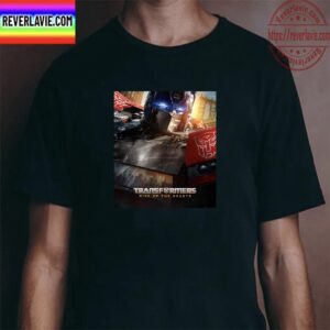 Optimus Prime In Transformers Rise Of The Beasts First Poster Movie Unisex T-Shirt