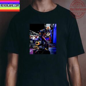Oracle Red Bull Racing F1 Team In Saudi Arabian GP At Jeddah Corniche Circuit Classic T-Shirt