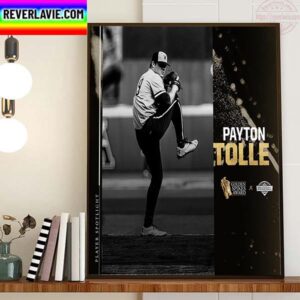 Payton Tolle Is Player Spotlight Golden Spikes Award x D1Baseball Home Decor Poster Canvas