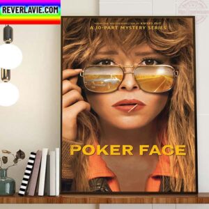 Poker Face First Season Official Poster Home Decor Poster Canvas