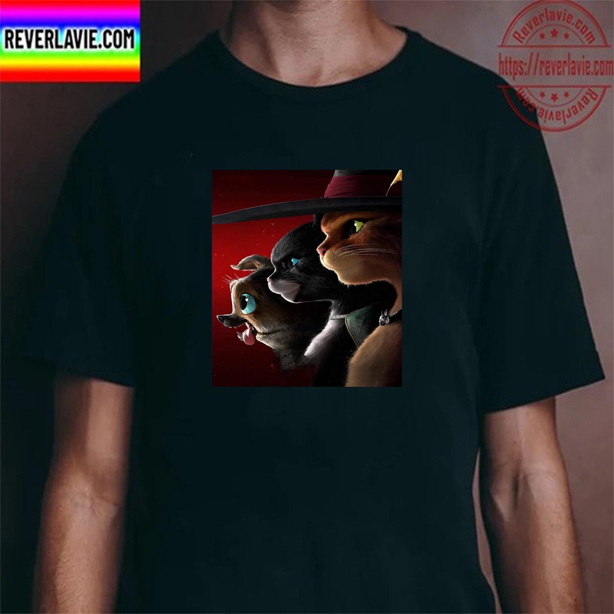 Puss In Boots The Last Wish 2022 Poster Movie Classic T-Shirt Puss In Boots The Last Wish 2022 Poster Movie Classic T-Shirt