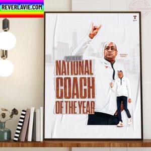 Rodney Terry Is The Sporting News National Coach Of The Year Home Decor Poster Canvas