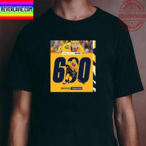 Roman Josi 600 Career NHL Points With Nashville Predators Classic T-Shirt