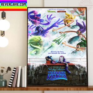 Ruby Gillman Teenage Kraken Official Poster Home Decor Poster Canvas