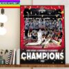SEMO Mens Basketball Are 2023 Ohio Valley Conference Tournament Champions Home Decor Poster Canvas